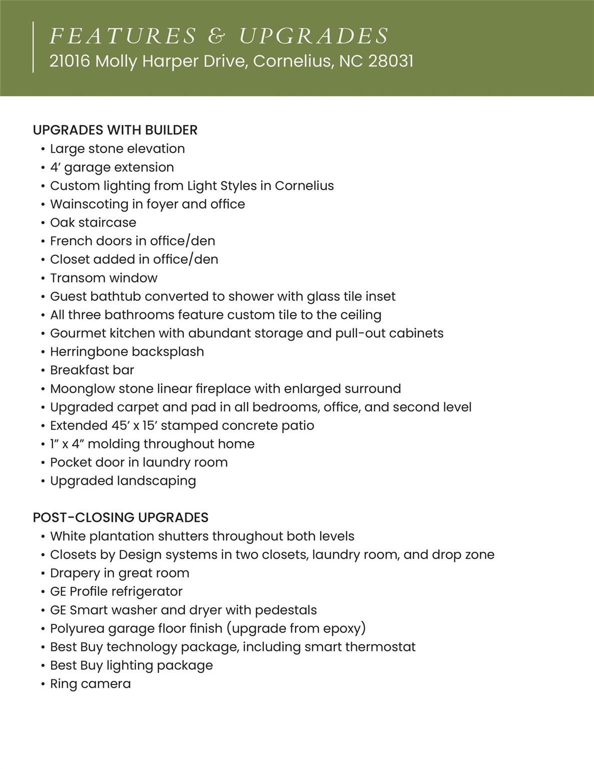 Baileys Glen - Residential