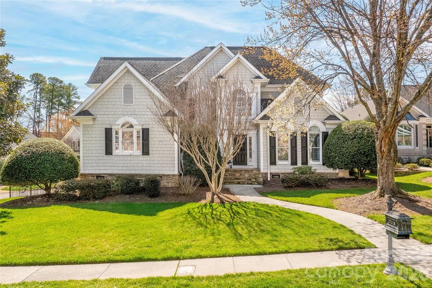 Sunlit spaces and thoughtful updates define this move-in ready home in The Peninsula, designed for easy main-level living. The primary suite is conveniently located on the first floor and features spacious walk-in closets, and a beautiful spacious bath. The main level also includes a dedicated office and laundry room. Upstairs, you’ll find three additional bedrooms, including one with an attached bonus room, plus unfinished attic space offering excellent potential for future expansion or storage. 

Extensive renovations throughout the home are highlighted by a beautifully updated kitchen, a spa-like primary bath, and two additional fully renovated bathrooms. Recent upgrades include newer mechanical systems, whole-home air filtration, and reverse osmosis water filtration. Peninsula lifestyle offers convenient shopping, dining, and everyday conveniences, with optional access to community boat slips (separate agreement) and close proximity to The Peninsula Club and Safe Harbor Peninsula Yacht Club (memberships required). A rare move-in ready opportunity in one of Lake Norman’s most sought-after communities.