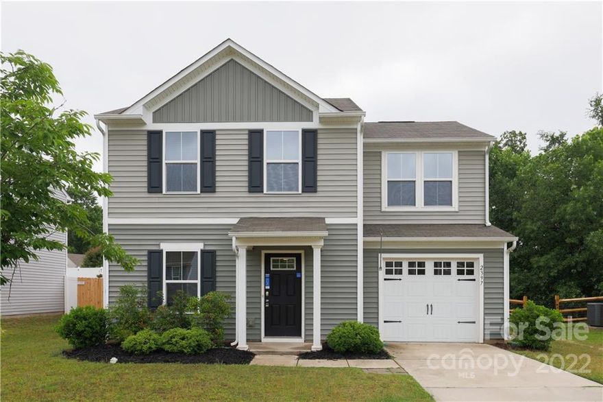 Stunning home in Concord! Enjoy preparing meals in this impressive kitchen equipped with ample cabinets, center island and generous counter spaces. Step inside this beautiful interior with neutral floors, and plenty of natural light.The primary bedroom features a private bathroom with dual sinks. Relax with your favorite drink in the fenced backyard with lush grass. Don't wait! Make this beautiful home yours today.