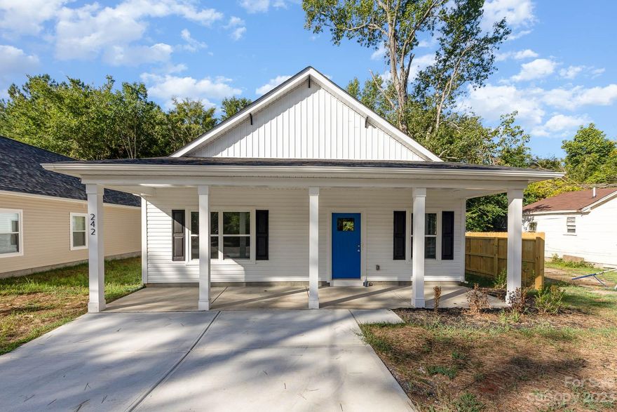 Welcome to your new home in Rock Hill, SC! This adorable new construction boasts 3 bedrooms, 2 baths, and a lovely kitchen. Enjoy the convenience of a fenced-in backyard, perfect for outdoor activities and relaxation. Whether you're hosting summer barbecues, playing catch with your furry friend, or simply basking in the warm sunshine, this space is yours to enjoy.  Convenience meets history as you discover that this gem is a mere 7-minute drive from historic Rock Hill. Immerse yourself in the vibrant atmosphere and explore the plethora of dining and shopping options that await you. From trendy eateries to boutique shops, this lively area has it all.  Don't let this opportunity pass you by. Embrace the charm, create lasting memories, and make this charming Rock Hill residence your own. This cozy haven, just waiting to welcome you with open arms.