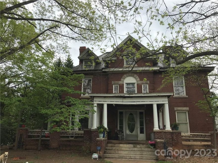 This historic building is ideal for BED and BREAKFAST or OFFICES. This building has many, many historic details. THIS BUILDING IS A MUST SEE FOR HISTORIC DETAILS. Original tin ceilings, widows and wood floors throughout this house. Italian hand painted tile fireplace in living room, Dining room has original fireplace & mantle, original window seats in dining and living rooms. ROOM SIZES BEDROOM/OFFICE 1-14X15, BEDROOM/OFFICE 2-14X17, BEDROOM/OFFICE 3-13X14, BEDROOM/OFFICE 4-13X17, BEDROOM/OFFICE 5-11X11, BEDROOM/OFFICE 6-12X12, FAMILY ROOM 12X21, LIVINGROOM/RECEPTION 14X15, DINING ROOM/OFFICE 14X15, KITCHIN 14X17, SITTING AREA #1 8X11,NOON SEATING #2 8X11, FOYER DOWNSTAIRS 12X22, UPSTAIRS HALL WAY 14X27, ATTIC/STORAGE #1-20X11, ATTIC STORAGE#2-10X21 IN OTHER WORDS LOTS, LOTS OD SPACE THIS PROPERTY MUST BE SCHEDULED THROUGH LISTING AGENT FOR SHOWINGS.