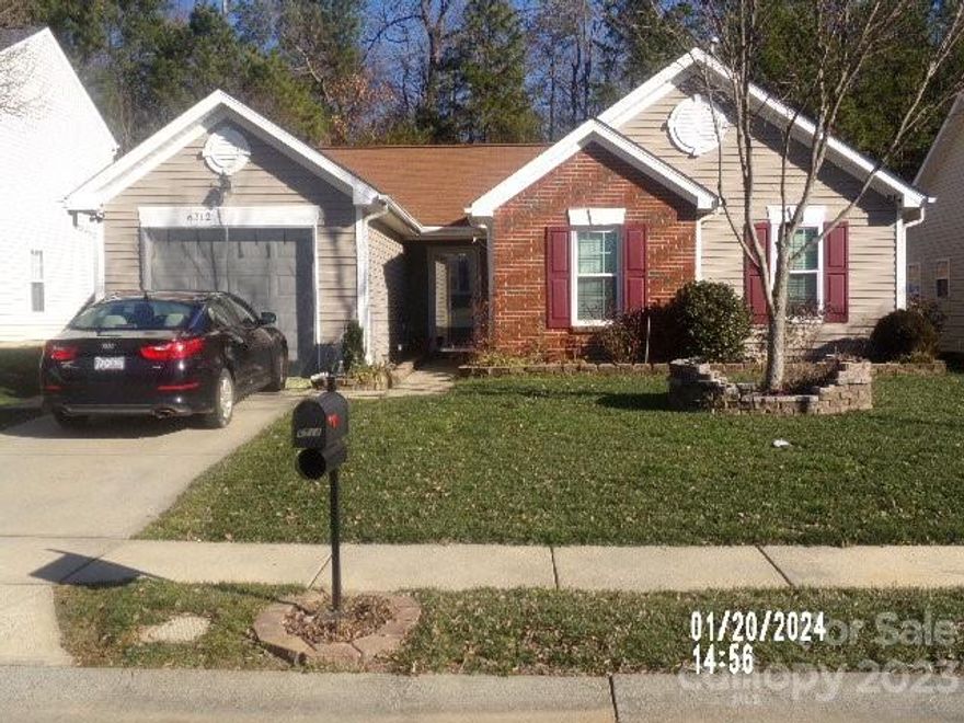 Recent updates include new solar panels, deck and roof is four years old.  Very open floor plan with new flooring n the living room and dining area.  Seller must find suitable housing before conveying title to the property.