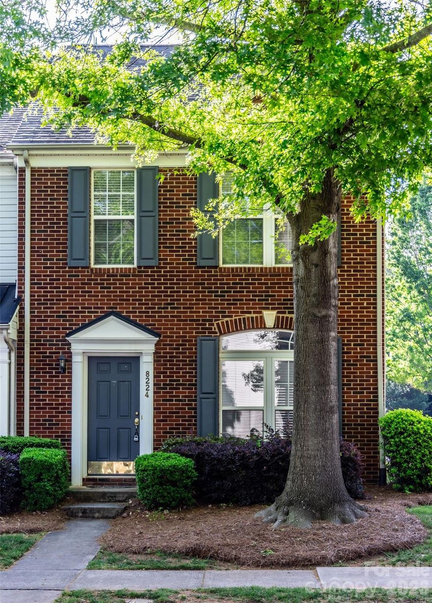 A newly renovated end unit located at a prime location close to the University of North Carolina at Charlotte. Quick and easy access to major highways connecting uptown and surrounding areas. Only minutes away from shopping, restaurants, and greenways. This beautiful townhouse offers two spacious bedrooms upstairs with two full bathrooms ensuring its privacy and convenience. Each bedroom comes with its large walk-in closet. Fresh paint throughout the entire unit, with brand new LVP flooring on both levels. Highlights of the property: brand new 30 in. 4 Burner Element Free-Standing Electric Range in Stainless Steel; brand new Ceiling Fans on both floors; brand new Smoke and Carbon Monoxide Detectors installed; Garbage Disposal upgraded in July 2025; Energy Efficient HVAC System upgraded in Oct 2020. Energy Efficient Water Heater upgraded in Aug 2019. 
Move-in Ready! Schedule your showing Today!