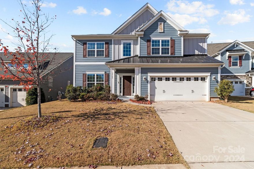 This stunning Richmond model home, located in the desirable Allen Mills neighborhood. Situated in a top-rated school district (Cox Mill Elementary, Harris Road Middle, and Cox Mill High) and just minutes away from shopping, dining, and entertainment, as well as major highways (I85, I485, I77), this home is ideally located for convenience.
Boasting 4 spacious bedrooms and an additional bonus/media room, this home also includes 3 full baths and a 2-car garage. The main level also offers a convenient bedroom and full bath, ideal for guests living. Spacious flat back yard.

The gourmet kitche with exquisite countertops, a large walk-in pantry, gas cooktop with an external vented hood, and stainless steel appliances. Upstairs, you’ll find a spacious loft that can serve as a bonus or media room, along with 3 generously sized bedrooms. The luxurious primary suite boasts a dramatic tray ceiling, dual vanities sinks, deep soaking tub, a separate shower, and a fantastic walk-in closet.