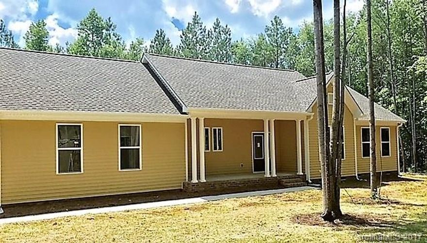 Beautiful open floor plan. 2 acre lot. Indian Land schools!! Solid wood Bamboo floors in family areas. Carpet in all bedrms & tile in all baths. Granite countertops in kitchen w/ custom edging, SS appliances w/ convection oven. Huge great room & dining area. Large master suite w/ walk-in closet, quartz countertops & 5x5 shower! Bonus rm/4th bedrm. Laundry rm w/ cabinets & granite countertop for folding clothes. Covered 10x16 rear deck & 7x20 front porch. Insulated & finished garage. 9' ceilings!