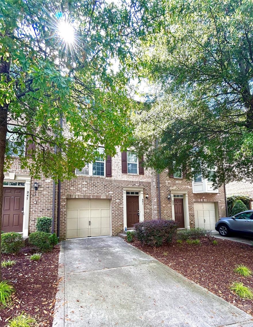 Spacious 3 level townhome in thriving Southend, just a few blocks outside of Uptown and an easy walk to the stadium, restaurants & entertainment. This is the place to be in central Charlotte with all the energy of the district around you, but this block of townhomes tucked away between the two main hubs. Open main level with huge living room, bright and airy dining room with two walls of windows, and large kitchen. On the upper level you'll find two bedrooms and two full baths. The lower level has a huge open bonus room, this is included as a bedroom in this listing and the sellers are offering a $5000 credit to build out a closet. Lease purchase is an option, terms to be negotiated.