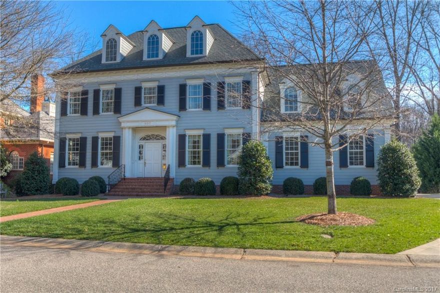 Classic combination of design & style on one of Eastover's quietest streets. 10' ceilings on main level & 9' ceilings on upper level. Beautiful hardwoods throughout. Kitchen w/commercial grade appliances, large island, separate breakfast room which opens to large family room & covered terrace. Master suite w/ dual baths & walk-in closets. All other bedrooms have ensuite bath. Oversized multi purpose bonus room & permanent stairs to attic area which can easily be converted to addtl living areas.