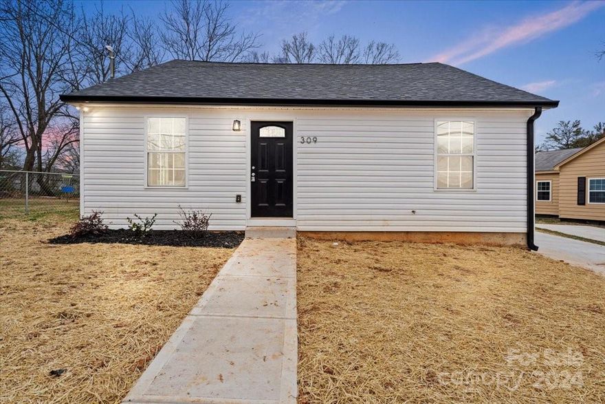 This lovely remodeled home features 3 bedrooms, 2 full bathrooms, new Luxury Vinyl Plank flooring, new appliances, new roof, siding, electrical wiring, you name it and it has been done! As you enter the front door you're approached by natural lighting due to new windows in the living space and all throughout the home as well as a lovely designed kitchen with quartz counter tops and a glamorous back splash design. The home is very conveniently located to the highway and only a 35 minute commute to Charlotte, 15 minutes to Gastonia, and a 10 minute commute to Catawba Two Kings Casino. There is also plenty of backyard space for entertaining, kids, pets, and family. Come tour this charming home and make it yours!