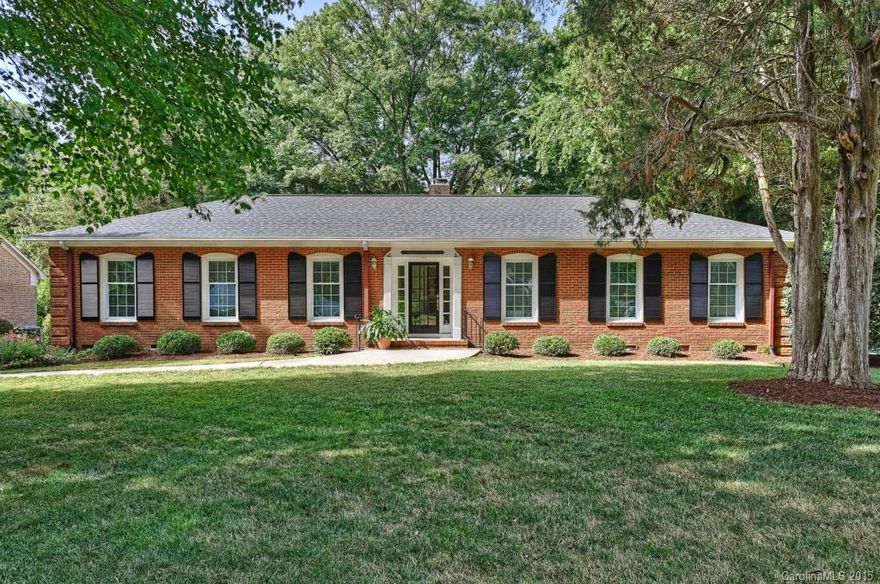 Classic Lansdowne ranch beautifully updated. Updates include Glass front door w/ sidelights and new windows on the front. Open kitchen/family room with wall removed, wood floors added and complete kitchen remodel. Custom cabinets with granite counter tops. Large center island over looks family room with wood burning fireplace. Pella doors lead to screen porch and large, fenced lot. Prime setting with lush yard on one of the quieter streets in the neighborhood. Roof and HVAC 2005, gutter guards