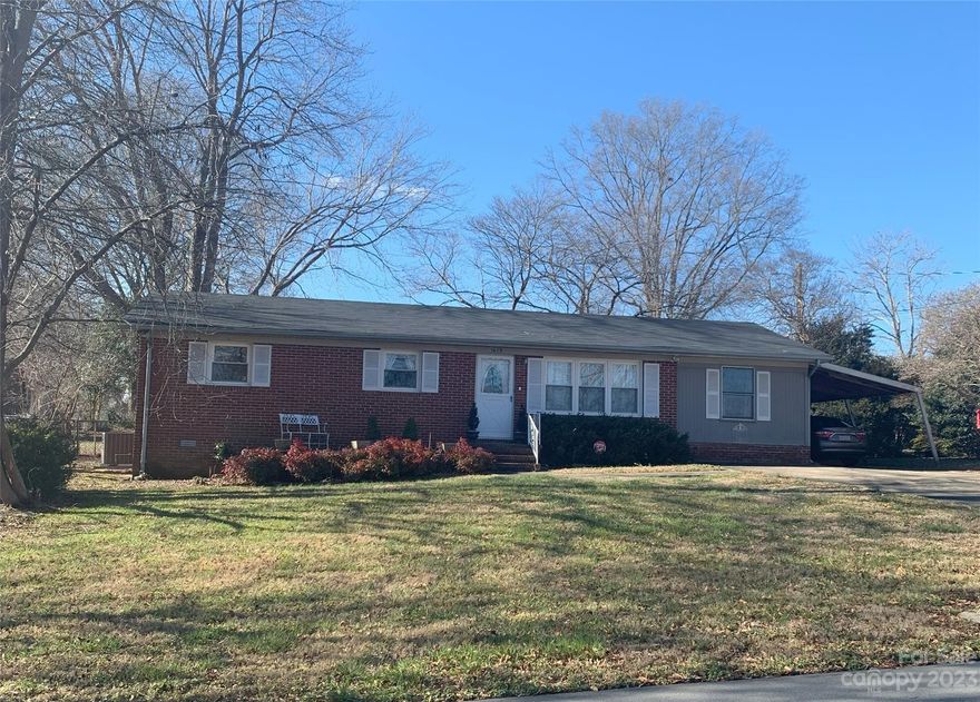 NO HOA and Over Half Acre Lot, Your Affordable Dream Home Awaits You! Imagine life in this beautiful Full Brick Ranch with a Huge Dream Kitchen perfect for entertaining or cozy dinners. Twice the cabinets & counter space of most homes and the SS appliances stay! Ready to relax in the Jetted tub after a long day and escape to the Massive Owner’s Suite with charming sitting area & lots of windows for a lovely spring cross breeze. Charming wood floors, glass French doors, and more will impress! Bonus Room perfect for your gym, home office or could be a 4th Bedroom you decide. Brick privacy enclosed patio extends living space outdoors. New Roof 2022, Updated Baths. Great location Minutes to NATIONALLY RECOGNIZED George Poston Park enjoy trails along beautiful creeks, Amazing bike trails with MBA trail ratings, Picnic areas, Fishing, Baseball, Skateboarding, Play structures, Volleyball, & Dog park. Easy access to I-85, Hospital Medical Center, Dining & Shopping