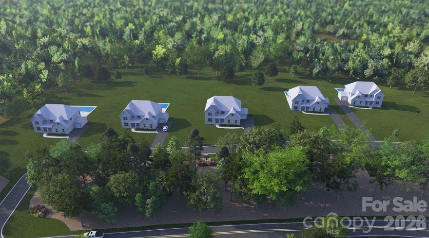 Discover Weddington's newest luxury community - Weddington Grove!  The perfect blend of privacy and beauty with stunning 2 acre wooded homesites and award winning schools.  Its the ideal setting to build your dream home and enjoy peaceful living just minutes from Waverly, Rea Farms, Blakeney, Ballantyne, Southpark and more.  Choose from multiple luxury floorplans and design the exterior and interior to be your own!  All homes include a 3 car sideload garage with options to add a 4th car and/or detached 2 car garage as well.  Mature wooded surroundings will provide natural privacy and plenty of space for your future pool, outdoor Kitchen, and backyard oasis!  Homes include a generous landscaping package as well.  Design your home with Classica's award-winning plans and our design team will help bring your vision to life with the perfect finishes.  Lot 2 is a beautiful basement homesite with a gradual slope to the rear yard, perfect for your walk out basement.  This space can include a large Great Room and Game Room for entertaining, guest suite, media room, home gym, home office, wet bar and more.  Sliding glass doors included to the rear yard.