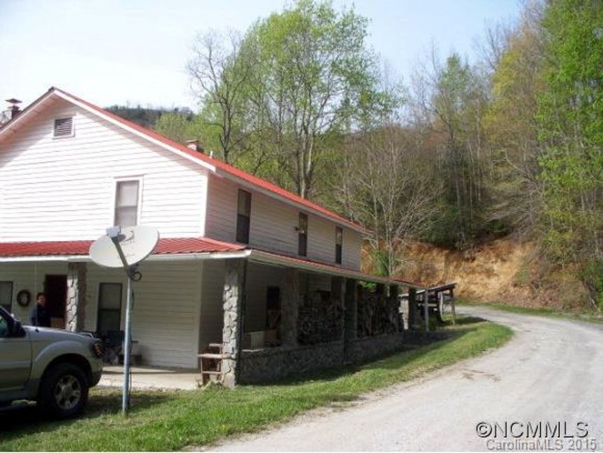 Remarkable 4BR/3BA  1950's farmhouse on 3.78 acres of usable land, including meadow, pond, waterfall, garden & an extraordinary view. Walking in, you will find all of the charm that was built into the houses of that era. Main floor has Kitchen, DR, Office, Bath & Family Room/Living Room. And 3 guest BR, BA & en-suite master upstairs. Wood-burning stove for those cold nights. Cool breezes from 3100 ft elevation in summer.