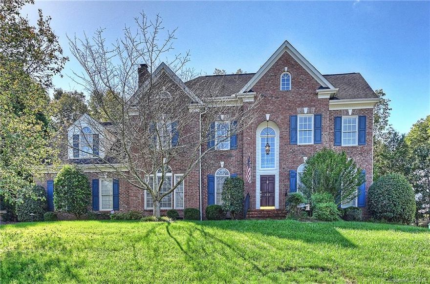 Located in Matthews minutes from shopping, dining and entertainment, 131 Sardis Pointe Road is positioned in a highly sought after school district.  The beautiful two story, all brick home is situated on an elevated, private lot, encompasses just over 2,700 square feet with an open first floor and expansive second floor living accommodations. Enjoy the beautiful outdoors from the private back yard and deck.  This home presents living spaces for every occasion!