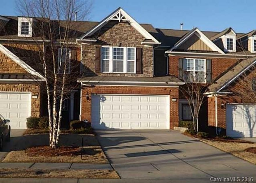 CAREFREE LIVING AT ITS BEST. SPECTACULAR TOWNHOUSE HAS IT ALL! GLEAMING WOOD FLOORS ON MAIN LEVEL. CHEF INSPIRED EAT-IN KITCHEN WITH GRANITE & SS APPLIANCES. GREAT ROOM WITH FIREPLACE. DINING AREA OVERLOOKS THE PATIO AREA. MASTER SUITE HAS VAULTED CEILING, LOTS OF WINDOWS, WALK-IN CLOSET & SPA BATH. SPACIOUS SECONDARY BEDROOMS. NEUTRAL PAINT & CARPET. BEAUTIFUL PATIO AREA. WALK TO SHOPPING AND DINING. NEIGHBORHOOD POOL. EXCELLENT SCHOOLS. EASY ACCESS TO I-485!