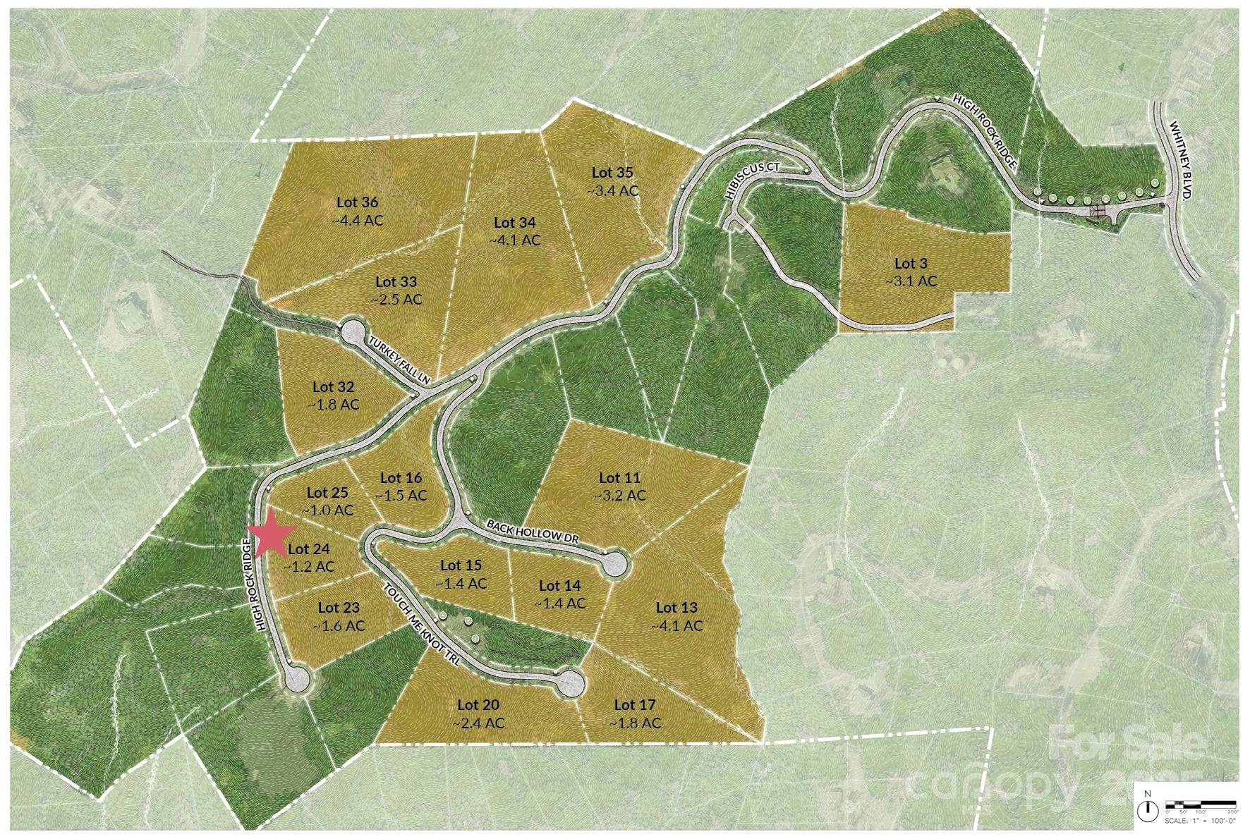 Rumbling Bald on Lake Lure - Land