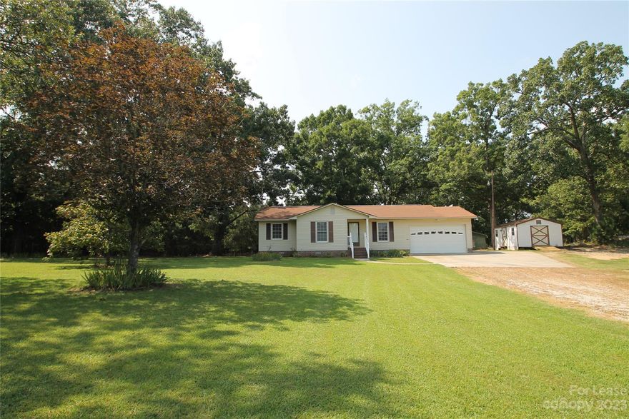 Home in Beautiful Country Setting with 3 Bedrooms, 2 Bathrooms, Living Room, Kitchen with Range and Refrigerator (not warrantied). Deck and 2 Car Garage. 2 Large Storage Buildings. Single Family Only.
No Smoking/No Vaping. No Pets. Maximum Occupants 4.  Available Now