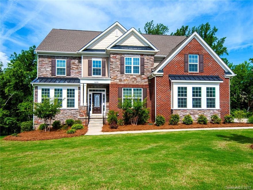 BETTER than NEW&Under $400K!  Freshly painted, fenced in backyard, all appliances-including fridge & gas range- washer AND dryer!  The neutral colors, natural light & private, wooded, backyard provide the perfect backdrop to truly enjoy your home!  The open floor plan and upgraded, designer kitchen make this house perfect for entertaining or family meals.  Upstairs offers five large bedrooms including owner suite.  The third floor is the ultimate hang-out offering a loft, bedroom and full bath!