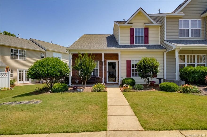 Beautiful, Meticulous, 2 B/2.5 BA Town-home in Hanover!  End Unit with Extended Patio, Outdoor Storage, and Privacy Fence.  Spacious Great Room with Gas Log Fireplace. Maser Bedroom on Main Level.  Ceiling Fans Throughout.  Loft with Closet Space. Won't Last Long!!