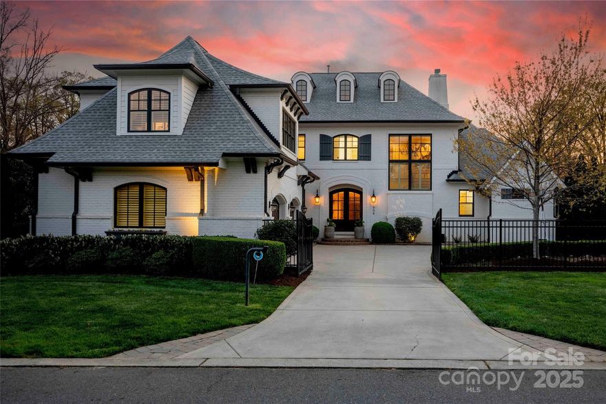 Nestled on a pristine 0.7ac fenced lot, this stunning 5,500sqft estate pairs timeless elegance & modern luxury. Step inside the foyer where wide plank hardwood floors lead to an open concept design. The chef’s kitchen is a masterpiece boasting a marble island, herringbone backsplash, custom cabinetry, & top tier appliances. The Great Room wows with an opening to a vaulted screened porch with a second fireplace perfect for year-round relaxation. The primary suite is a sanctuary featuring beamed ceilings & a spa like ensuite bath. Upstairs, 3 ensuite beds & a versatile 4th bed/bonus rm, provide ample space for family and guests. The true crown jewel of this residence is the resort-style backyard with a sparkling pool/spa, a fully equipped outdoor kitchen, and a cozy firepit. Whether hosting lively gatherings or enjoying a quiet evening under the stars this outdoor retreat is pure perfection. This home isn’t just a place to live—it’s a lifestyle.