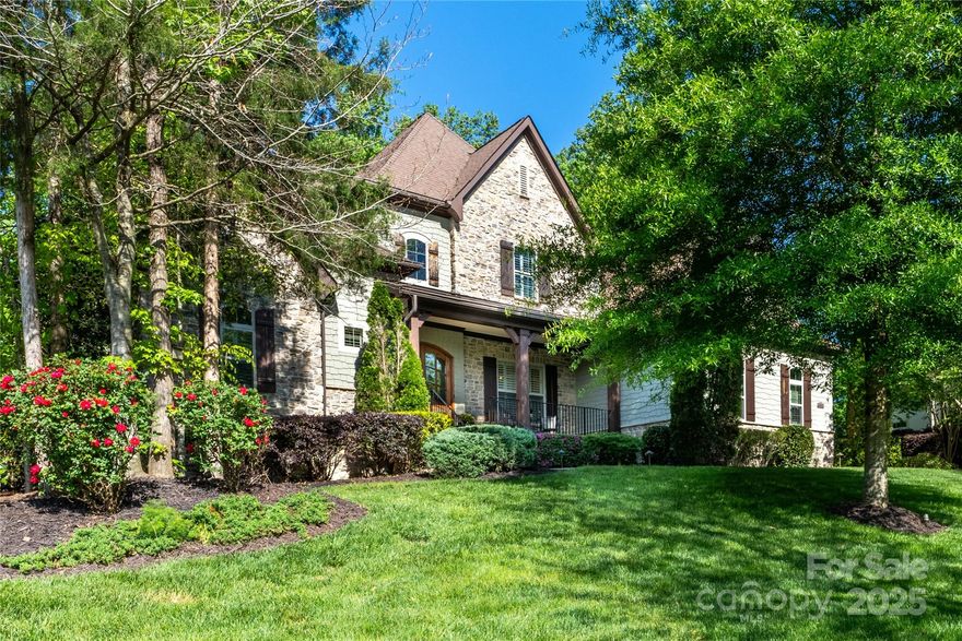 Wonderful opportunity to own an Arthur Rutenberg Asheville plan in the highly sought after Reserve at River Run subdivision. This amazing home exudes luxury while providing a floor plan conducive to everyday living. You're greeted with a soaring 2 story foyer w/ grand staircase. Then enter into the great room where there are 8 x 12 foot sliders that open your indoor living space to the outdoor living space. The outdoor space is screened & offers a fireplace. Gourmet kitchen has an over sized island, tile backsplash, gas cooktop, SS appliances, dual/convection ovens and large walk in pantry. Wet bar off kitchen has a bev. refrigerator/wine room with built in wine bottle racks. First floor master with deluxe master bath. Enjoy soaking in the large tub or taking a shower in oversized walk in shower. Dual sinks and large walk in closet. Many more features include 10' ceilings. 3 car garage, 8' doors, plant. blinds, shiplap, 2 bonus rooms (1 with wet bar) & office.