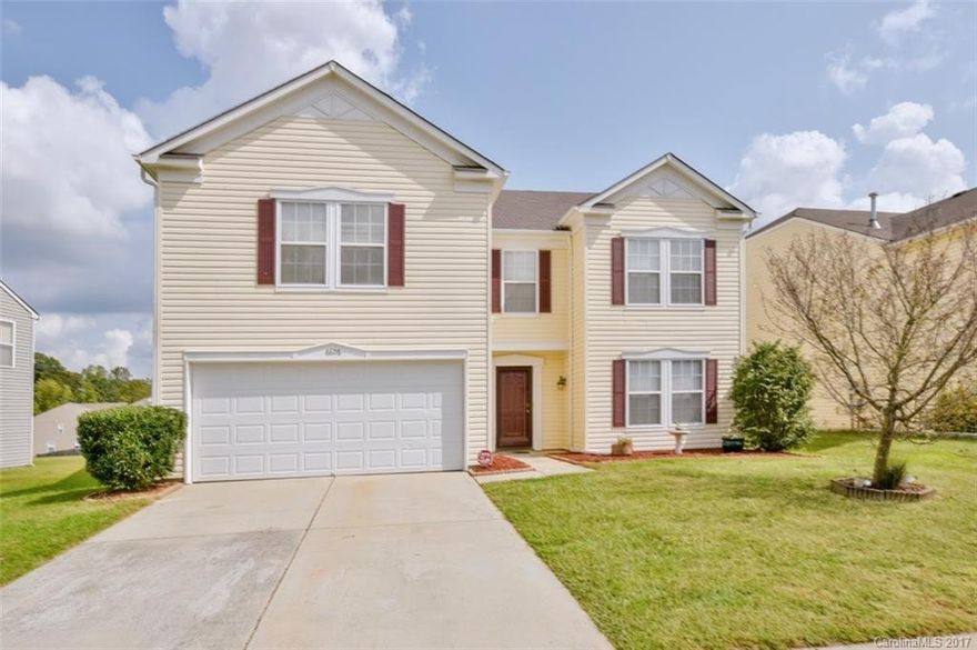Spacious home, perfect for entertaining. Large open floor plan with lots of natural light. Open kitchen features stainless appliances, lots of cabinets and island for prep for those larger gatherings.  Open dining area with sitting area, and private office complete the first level. The upper level offers a larger master suite with large walk in closet, additional bedrooms, and a over sized living room with lots of room to spread out. Fenced in back yard with patio, perfect for a bar-b-que.