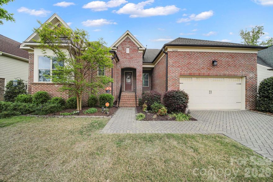 Beautiful one-story home with a partially finished basement offering incredible potential in High Cliffs! The basement includes approximately 1,000 square feet of unfinished space with framing already in place—perfect for creating a game room, additional bedroom and bathroom, or extra living space, while still providing plenty of storage.
The main level features an open floor plan with hand scraped hickory hardwood flooring, memory foam carpet pad in second and third bedroom and downstairs. A stunning, updated kitchen complete with white cabinetry, granite countertops, tile backsplash, stainless steel appliances, a gas cooktop, stainless vent hood that vents to outside, pot filler, and a spacious walk-in pantry. Enjoy the convenience of an on-demand tankless water heater and a charming paver driveway. Relax in the beautifully designed primary suite featuring a tray ceiling with a view of the quiet wooded property and a luxurious bathroom with 12x14 tile flooring, dual vanities, an oversized shower with tile to the ceiling, and a second walk-in closet located in the bathroom. Secondary tubs also feature tile extending to the ceiling. Additional design touches include a tile fireplace and tray ceilings in both the primary bedroom and flex room. Step outside to Trex decking just off the kitchen overlooking a fully fenced backyard with thoughtfully designed flower beds and 15 foot ceilings in the garage. Enjoy stunning seasonal beauty with mature landscaping including crepe myrtles, autumn cherry, flowering plum, and river birch trees that truly shine in the spring.
A home that blends thoughtful upgrades, beautiful finishes, and endless possibilities for expansion. 
Golf Country Club is an optional add on in The Palisades.