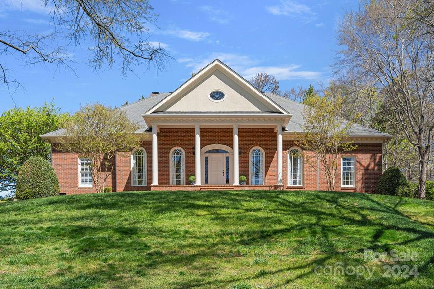 Stately Southpark area one level, custom built home situated on large .63 acre corner lot! This one owner home has been meticulously maintained from top to bottom! The grand foyer features a stunning custom herringbone pattern floor and opens to elegant formal rooms on either side.  Truly made for entertaining, the enormous great room boasts built-ins, fireplace, wet bar, hidden desk area and opens onto a stunning private brick courtyard!  Beautifully updated white kitchen w/ quartz countertops, island & stainless appliances.  Luxurious primary suite w/ separate closets and private entry onto courtyard. The dramatic primary bath is flooded w/ natural light from 2 skylights and features dual vanities, separate water closet, tub & shower.  Unique flex area off kitchen could be dream pantry, pet room, art room, or office. Incredible investment opportunity in attic with over 900 sq. ft of studded, plumbed and wired space just waiting to be finished off! Listing agent is related to sellers.