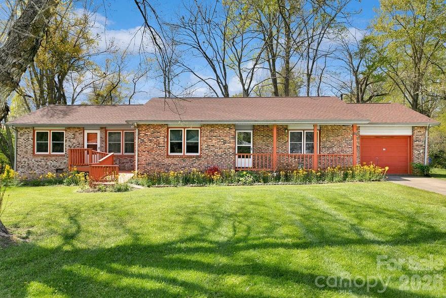 Located in the highly sought-after 55+ community of Deer Track, 17 Resada Drive offers an exceptional lifestyle with the ease of low-maintenance living. Enjoy the convenience of HOA-provided lawn care and a prime location just steps from charming downtown Brevard, where dining, shopping and local attractions are all within easy reach. This home stands out with its unique size and versatile layout, featuring two separate living areas—each with its own entrance—making it perfect for roommates or anyone in need of additional space and privacy. With 3 bedrooms, 2 full bathrooms, and a screened-in back porch where you can unwind to the soothing sounds of Kings Creek, this home offers both comfort and potential. Schedule your showing today and experience all that this property has to offer! Bring all offers-Seller is motivated and ready to sell!  Home experienced no flood damage from Helene.