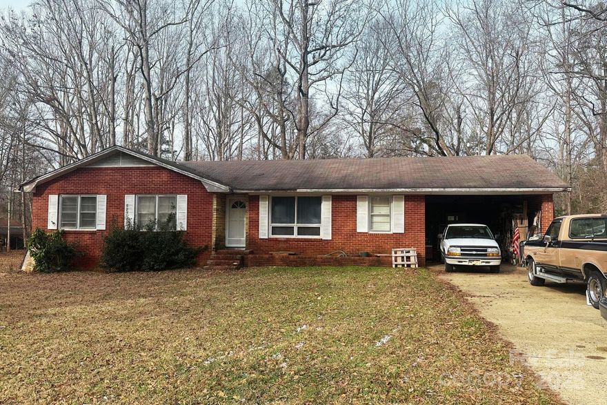 Don’t miss the chance to turn this property into your dream home! This charming all-brick house with original hard wood floors features 3 bedrooms, 1.5 bathrooms, and endless potential. Situated on a spacious, level 1.6-acre lot, the yard offers ample space to create the backyard oasis you’ve always envisioned.