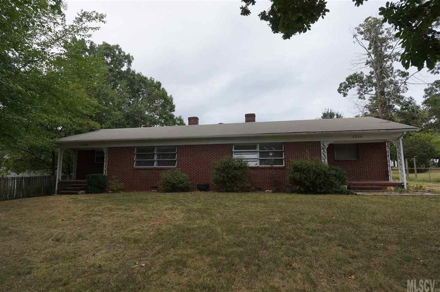 This rental property would make an excellent investment and it is priced to sell. Both units have new flooring. Although the property has not been rented for some time, the interior is exceptionally well maintained. Gross annual income with 100% occupancy is estimated at approximately $13,200. Two carports in the rear are separated by two separate laundry rooms, one for each unit. Both units use gas to heat, but have electric hot water heaters.