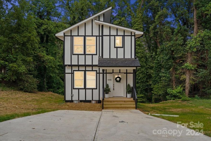 This modern customized home is all you have been looking for! 
Packed with high end finishes like quartz counter tops, All white cabinets, Stainless steel appliances. (Fridge included). Upstairs the primary has an ensuite with dual sinks and beautiful shower. 
Home sits on almost half an acre .42 and is in a cul-de-sac. 
Close to frequented, booming and appreciating areas such as Southend, Montford, Madison Park, and Sedgefield Also near Sugar Creek Greenway; about 15 mins. from Uptown and the Airport. Highway 77 is pretty close too. 
Come see in person, Pictures don't do this home justice.