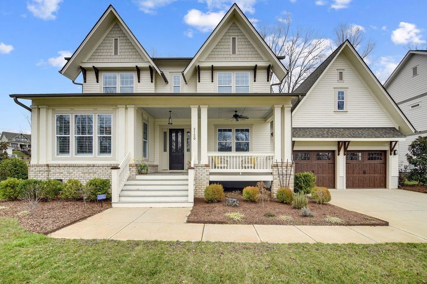 Former Saussy Burbank model home! Jaw-dropping details throughout this beautiful home include white oak hardwoods, custom trim & moldings, plantation shutters, wainscoting & custom built-ins. The modern & open kitchen features two-tone stacked cabinets, cafe black slate appliances with brushed bronze handles & large island for entertaining. The dining room features custom wainscoting & an impressive barn door entry. Relax in the inviting family room featuring ceiling beams, a brick-surround fireplace & built-ins ready for your books, photos & art.The main-level primary suite has a stunning spa-like bath with custom framed mirrors, garden tub and frameless shower. Other features of this home include a 5-room speaker package, a convenient drop zone & rear covered porch with tongue & groove flooring. A must see! Just a short drive to uptown Charlotte, Fort Mill is home to award winning schools & the Anne Springs Greenway with 2,100 acres for hiking, biking, horseback riding & kayaking.