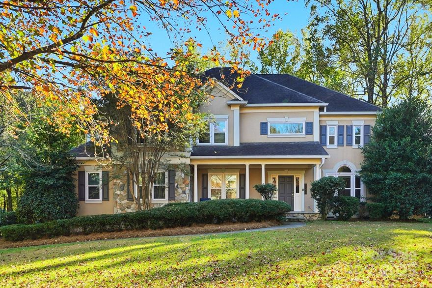 Fantastic 5 BR home in Radbourne Community with lots of amenities! Enjoy Radbourne's four acre lake, relax & picnic on its shores. Twelve miles of greenways for biking & walking link Radbourne to UNC Charlotte and University Research Park. Home sits on a beautiful large level lot and private fenced rear yard with basketball court and plenty of room to play. Sellers replaced rear deck, floorboards & railings, and recently added gutter guards and a new main level dual fuel HVAC system & ductwork in 2024. Prior owners installed new Apex Energy Efficient Windows. Nice open floor plan and modern kitchen with black stainless appliances, Quartz countertops, farm sink, 2 pantries and spacious breakfast area. Lots of windows & natural light, office has built-ins. Huge Primary BR with sitting area and private balcony. Primary bath has vaulted ceilings, granite counters, dual sinks and walk-in closet. Additional BRs are all very nice size, 5th BR could be a bonus room or play room. Two Jack & Jill bathrooms easily accommodate all secondary BRs. Great location for shopping & restaurants, convenient to 77 & 485, PNC Music Pavilion, Charlotte Motor Speedway, UNC Charlotte & many parks & greenways. Book your showing today!  This property qualifies for 100% financing with no PMI and $20,000 in lender assistance for the following:  Closing costs, rate buy down, and loan amount reduction.