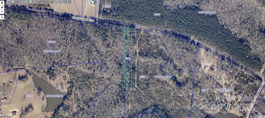 This parcel is +/- 1.969 Acres. Surrounded by dense woods providing ample privacy. Parcel runs deep into acreage. Currently zoned R-2 with ~ 100 ft of road frontage with a parcel depth of ~850 ft. County Water & County Sewer not available.