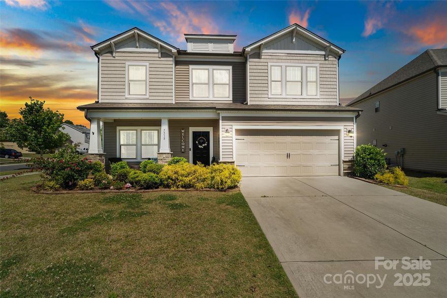 Welcome to this charming and move-in-ready 4-bedroom, 3-bath home nestled on a spacious corner lot with over 2,400 sq ft of living space! The open-concept kitchen and living room create an inviting space perfect for gatherings, while a main-level office offers a quiet spot to work from home. Upstairs, you’ll find a large bonus loft—ideal for a playroom, media area, or extra lounge space. Step outside to enjoy the oversized fenced backyard with a covered pergola and patio—perfect for relaxing or entertaining. Located in a community with a neighborhood pool and playground, and just minutes from shopping, dining, and everyday conveniences, this home truly has it all! Don’t miss your chance to own this adorable home with space, style, and amenities you’ll love.