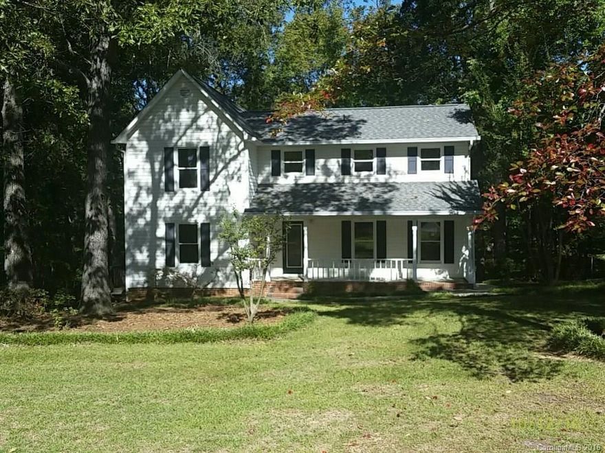 Beautiful 2 story home on a quiet street.  Lot of trees in the backyard.  Home has new appliances, paint & carpet.  This home is a must see!