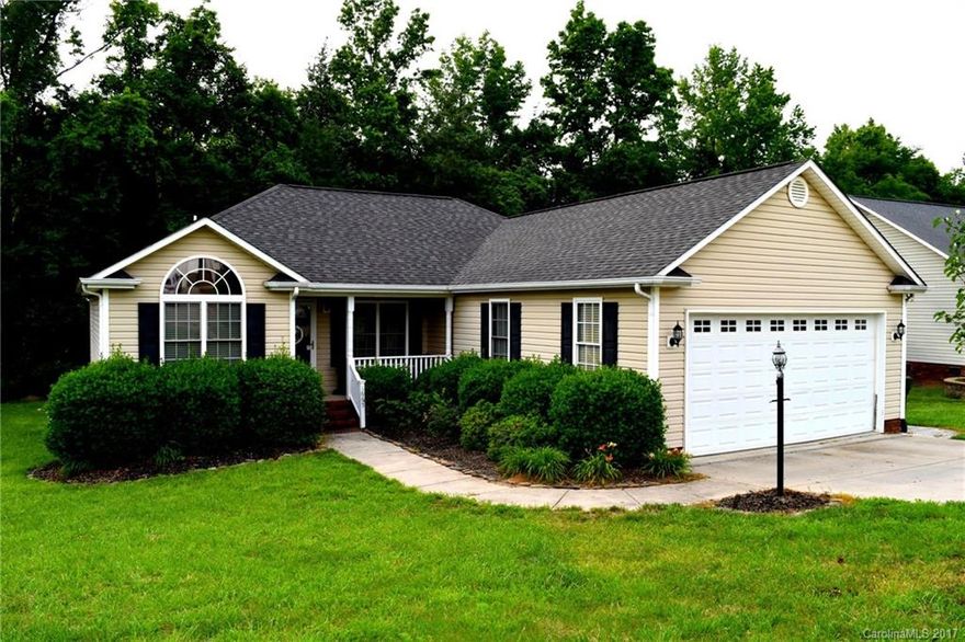 Home is close to Hwy 49, Harrisburg and Concord.  Beautiful home with extra features like hardwood floors, large garden tub, master walk-in closet and lots of molding.   It has new dishwasher and new hot water heater.  Has a large private back yard and deck.