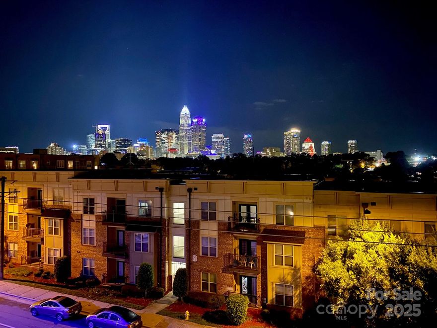 Beautiful almost new Townhome in the heart of Charlotte with amazing views!!  This home has all wood floors throughout the unit with upgraded tile in the bathrooms.  This is 3-bedroom 3.5-bathroom townhome.  Gorgeous views of uptown with an amazing rooftop terrace to enjoy day and night.  This home is stunning.  Chefs Kitchen with Stainless Steel Appliances.  Located close to restaurants, bars, uptown, Plaza Midwood and Noda.  Don't miss this townhome with million-dollar views.  Two owners and one is an agent.