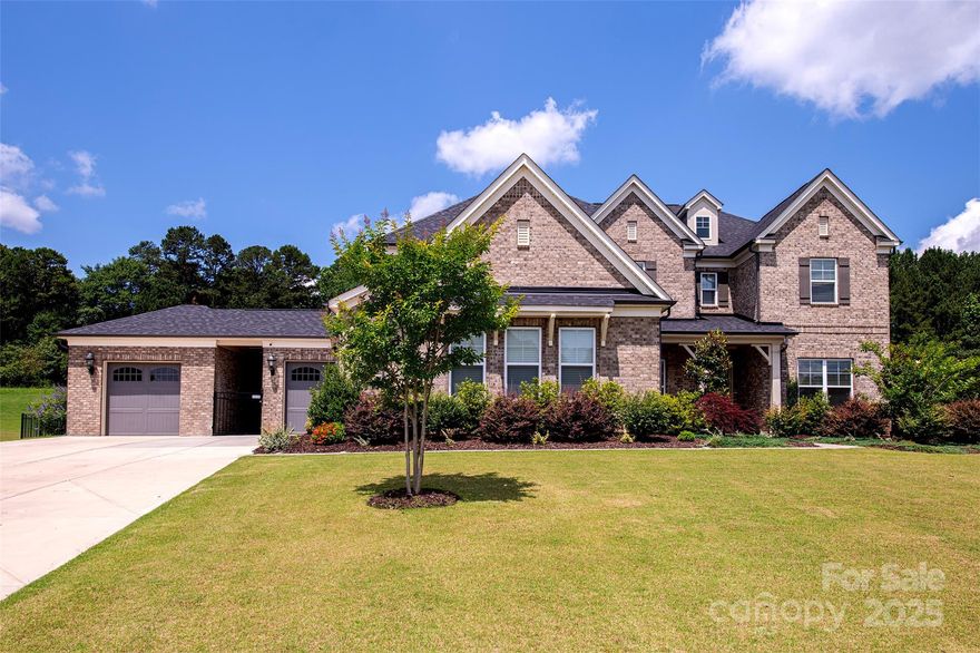 Welcome to this stunning luxury retreat nestled on the largest homesite in the community, located in the highly sought-after Weddington school district. This expansive 4-bedroom, 3.5-bath home was built for both everyday comfort and grand entertaining. The open floorplan flows effortlessly from the soaring great room into a chef’s dream kitchen, complete with high-end appliances, designer finishes, and an oversized island that’s perfect for gathering. A bright and airy sunroom offers the ideal space to unwind with a view of your private backyard oasis.

Step outside to enjoy your own resort-style living with a sparkling inground pool, surrounded by lush landscaping and plenty of room to play or relax. Inside and out, this home is packed with upgrades—too many to list—all adding to its exceptional value and elegance. This is more than just a home; it’s a lifestyle upgrade in one of the area’s most desirable school districts.