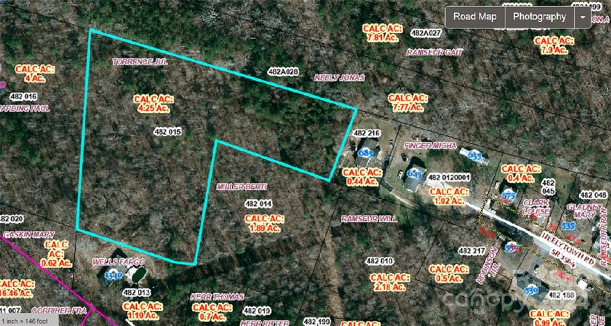 Acreage available in China Grove with convenient access to 29 and I-85. Zoned CBI which allows for wide-range of uses. Strong preference to sell this parcel along with neighboring parcel (See MLS #4195553). Bring your vision and make it a reality. Well needed and property does not perc for septic. However, potential exists to connect to public sewer from neighboring parcel. <Please note that access to view this property is from Neelytown Rd and not Ramseur...call agent to discuss access>