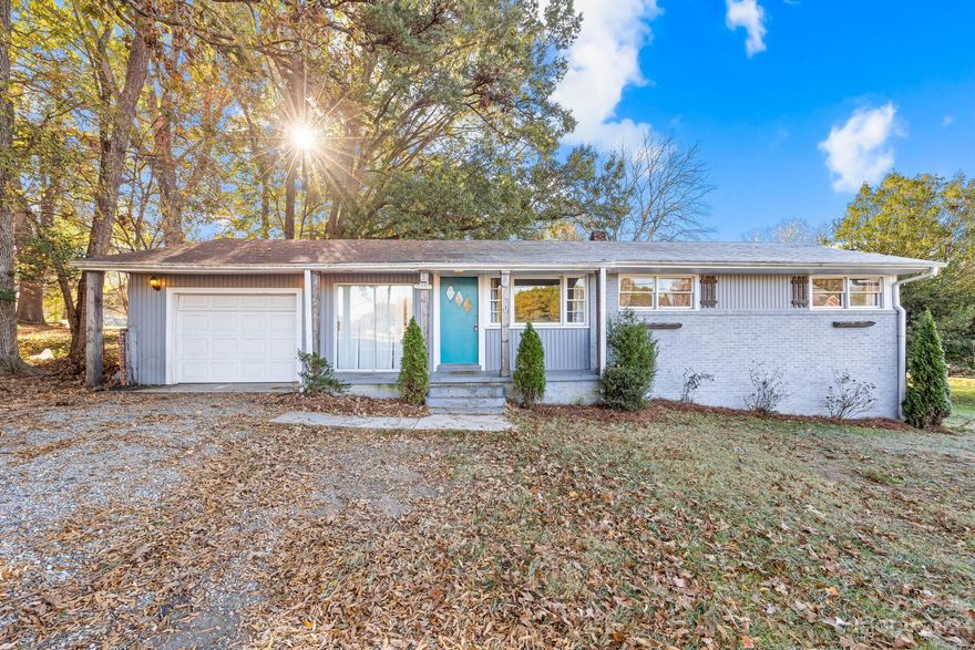 ATTENTION First Time Home Buyers!!  This adorable 3 bedroom, 1.5 bath all brick ranch home on over 1/2 acre is ready for you to set your boots down and call it 'home'. It's the perfect set up to build equity while building your family.
There is a partial unfinished basement which allows for ample storage, a one car garage, all surrounded by grounds large enough for outdoor gatherings with family and friends.