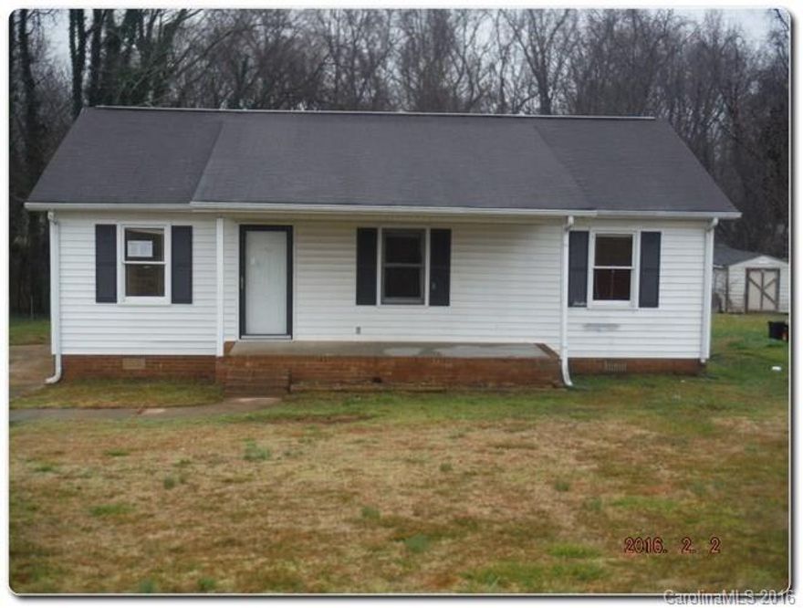 Charming Ranch in Gastonia! Home has an great entertaining areas with covered front porch, expansive deck with above ground pool, lot backs up to wooded area. Interior is bright and open with vaulted ceilings in living room, eat-in kitchen, large master suite. Please See Attachments.