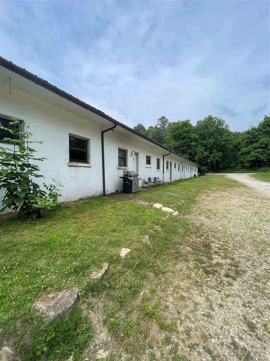 RESIDENTAL MULTI-UNIT is now available in the much sought after area of Old Fort! These 9 apartments are in a great location, within the city limits, along the banks of Mill Creek on W Orchard Street.   Walkable distance to Old Fort's breweries, restaurants, shopping, etc! Excellent opportunity to own a income producing property.  With some much needed repairs and/or updates, the potential for increased profitability is high.  Current rent ($350-$500) is well below current rent rates for this area.  Property is being sold "AS IS" "WHERE IS".  All apartments sold together!  Each are individually metered so tenants pay for electric and water.  All are 750 sq ft with 2 bedrooms/1 bath.  No appliances are included in the units.  There is a hookup for a stacked washer and dryer.  Tenants use window units for cooling and baseboard heat.  1 unit has had some renovating. 5 units are currently being rented (month to month).  Building is priced to sell!  Come take a look today!