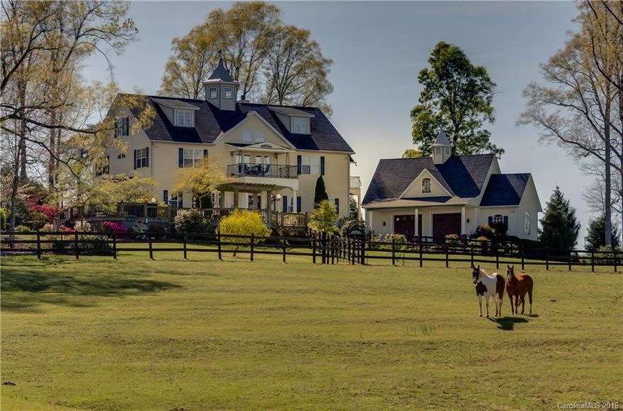 Think Moving In -HUGE PRICE REDUCTION! BEST BUY ON THE MARKET! Exquisite 2-story luxury living w/stunning countryside & mtn. views. Brazilian cherry & Italian tile flrs, granite, Miele & Subzero appliances, elevator. Open flr plan w/stone FP. Mstr suite w/fireside sitting; Luxe bath-vessel sinks. 1st flr, guest Bd/Ba, office, & recreation space. Separate guest suite. Creek, gardens, pond, 4 stall barn & fenced pastures. Motlow Creek Equestrian Community. Taxes reflect secondary home status.