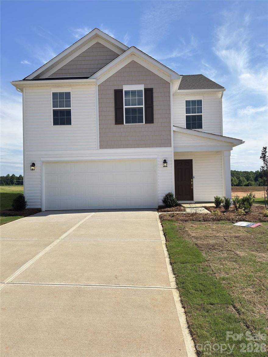 This new two-story Whitman floorplan showcases an elegant design with ample room to grow and entertain. The first floor is host to an inviting shared living area consisting of the kitchen, living and dining areas. Three bedrooms can be found upstairs, including the luxe owner’s suite, and a versatile loft offers a shared living area. A two-car garage completes the home. Plus, our signature Everything's Included program means you will get quartz or granite kitchen countertops, stainless steel appliances, luxury vinyl plank flooring, fridge, washer/dryer, blinds, and so much more at no extra cost! Oxford Glen will offer a picnic pavilion, playground, and walking trails to help foster a sense of community.  Discover the charming location in Claremont, nestled between Hickory and Statesville.  Ask about our special financing incentives and below market rates available through our preferred lender.