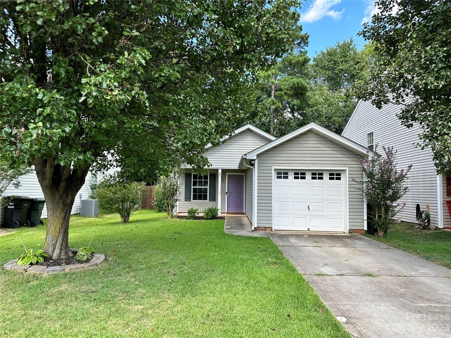 Cute 1 Story House Located in the Osprey Point Subdivision in Rock Hill, SC, 3 Bedrooms, 2 Bathrooms, Living Room with Vaulted Ceilings and Gas Fireplace, Dining Room Area, Eat In Kitchen with Range, Refrigerator, Dishwasher & Microwave. Laundry Area with Washer & Dryer. 1 Car Garage. Fenced Back Yard and partial side with Patio.
No Smoking/No Vaping. Call Owner for All Pet Permission. Maximum Occupants 4.
Available NOW for viewing by key sign out from our office Monday-Friday from 9am-4pm, except Holidays. Keys to be returned by 5pm same day. Requires $20 refundable deposit.