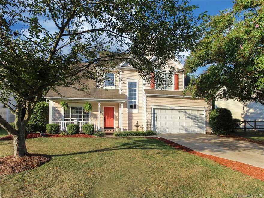 Welcome to this charmer of a home in the southwest Charlotte neighborhood of Yorkshire. Walk into the home and step down into the sunken living room which flows into the dining room through a columned door frame. The rear living area of the home features the eat-in kitchen, and family room with views of the large, flat entertainers backyard. Upstairs you will find 3 bedrooms and 2 full bathrooms. This home also has walk in attic storage in the closet of one of the guest rooms.