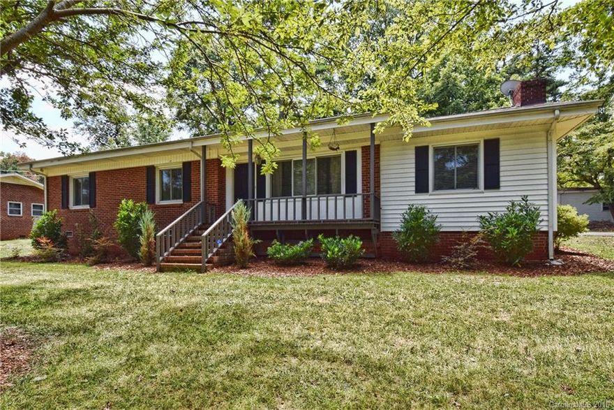 Cozy brick ranch on a large half-acre lot with a fenced back yard. Wonderful neighborhood provides plenty of peace and quiet. Most of the interior was renovated less than 2 years ago. New HVAC installed Jan 16'. New septic system installed Sept 2015'. Has 2 storage buildings in rear. One with power, can be used as a workshop. Chimney being sold as-is.