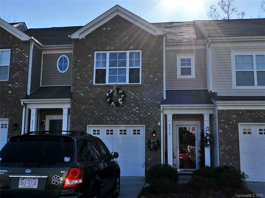 Great 2 story townhome – located in the desired community of Berewick. Convenient to shopping, airport, Charlotte Premium Outlets & highway access.  3 bedrooms, 2 ½ bath, 1 car garage. Lawn maintenance by HOA. Enjoy the luxury of Berewick’s amenities including; clubhouse with social events, large pool, walking trails, fitness center, volleyball courts, & playground. Properties move quick in Berewick.