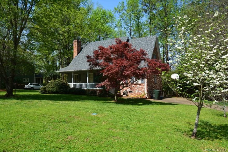Stunning black hardwood floors ("peppercorn hickory") throughout all downstairs except wide plank pine hardwood floors in kitchen & hallway. Large master suite downstairs, w/2 walk-in closets & linen closet.  New roof 2014; both HVAC units only 2 yrs old! Fenced in back yard, with nice deck.  Huge walk-in closets throughout the house, with multiple walk in attic storage.  Also has attached storage room outside. Great layout; so much potential! Beautiful neighborhood!